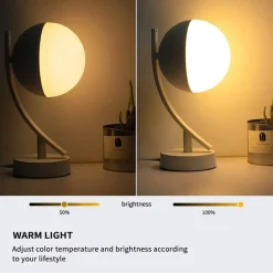 Comfort u0026 Style Beleuchtung-Dimmbare LED-Schreibtischlampe – Elegante, intelligente Sprachsteuerung