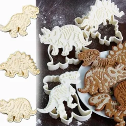 Comfort u0026 Style Küche & Esszimmer-Dinosaurier-Ausstechformen-Set – süße Backutensilien