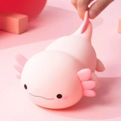 The Light Loft Beleuchtung-Dinosaurier-Nachtlicht – süßes sechseckiges Kinderzimmerdekor