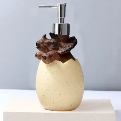 Tranquil Waters Badezimmer-Dinosaurier-Seifenspender – Süßes Baby-Badezubehör