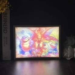 Bright Accents Beleuchtung-DIY Anime Light Painting Kit – Kreatives Kunstprojekt für Künstler