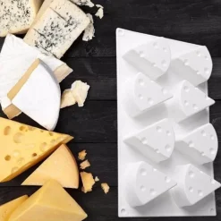 The Culinary Kit Küche & Esszimmer-3D-Käsekuchenform – einzigartiges Backwerkzeug für Käseliebhaber