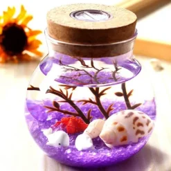 The Decor Haven Beleuchtung-3D-LED-Nachtlicht – DIY-Unterwelt-Landschaftsdekor