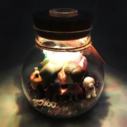 The Decor Haven Beleuchtung-3D-LED-Nachtlicht – DIY-Unterwelt-Landschaftsdekor