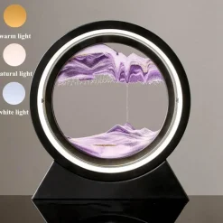 Comfort u0026 Style Beleuchtung-3D-LED-Sandkunstdekor – beleuchtete Gemäldedekoration