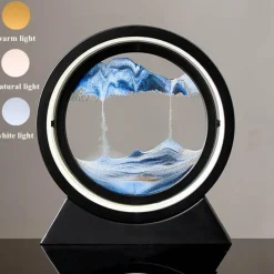 Comfort u0026 Style Beleuchtung-3D-LED-Sandkunstdekor – beleuchtete Gemäldedekoration