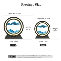 Comfort u0026 Style Beleuchtung-3D-LED-Sandkunstdekor – beleuchtete Gemäldedekoration