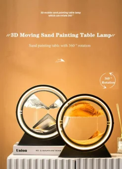 Comfort u0026 Style Beleuchtung-3D-LED-Sandkunstdekor – beleuchtete Gemäldedekoration