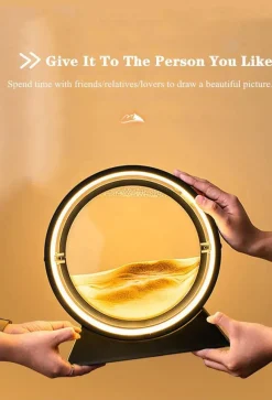 Comfort u0026 Style Beleuchtung-3D-LED-Sandkunstdekor – beleuchtete Gemäldedekoration