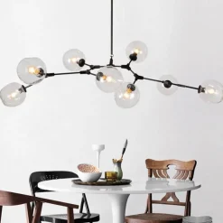 Comfort u0026 Style Beleuchtung-DNA Molecular Glass Chandelier - New York Art Design