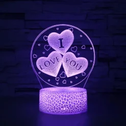 Willow u0026 Whim Gadgets Für Zuhause|Beleuchtung-3D-Nachtlampe - Raumdekorlicht