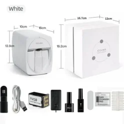 PureGlow Frauenpflege|Körperpflege-3D-Nageldrucker – Professionelle Nailart-Maschine