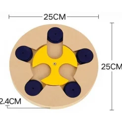 TailTrend Haustierzubehör|Haustierspielzeug-Dog IQ Puzzle Toy - Interaktives Welpentrainingsspiel
