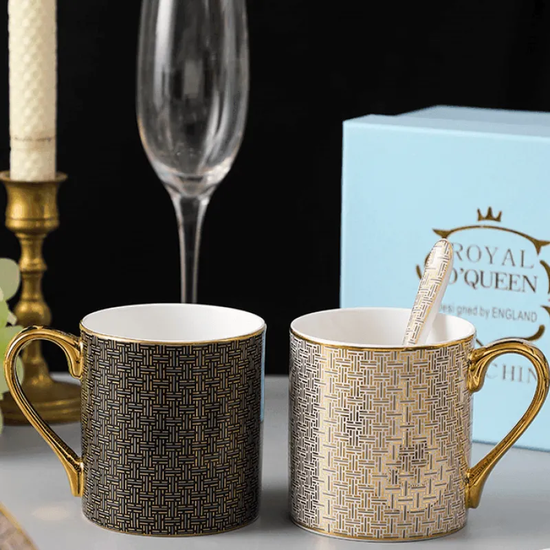 The Cozy Mug Küche & Esszimmer-Donatello Kaffeeservice – Elegantes Zubehör für Keramiktassen