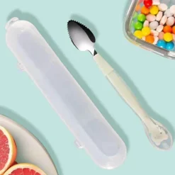 Kinder The Decor Haven Kinderwagen & Zubehör-Doppelköpfiger Babylöffel – Doppeltes Fütterungsgeschirr für Kleinkinder