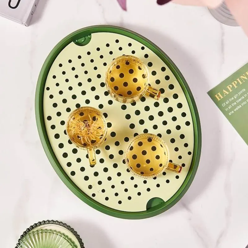 The Culinary Kit Küche & Esszimmer-Doppelschichtige Küchenabtropfschale – platzsparender Organizer