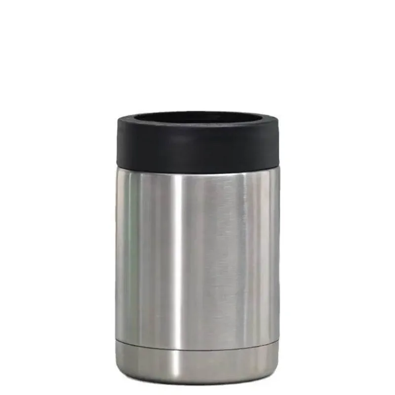 Adventure Basecamp Camping Im Freien|Küche & Esszimmer-Doppelschichtiger Flaschenkühler aus Edelstahl – Premium isolierter Getränkehalter