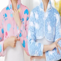 Damen The Relaxation Nook Gesundheits-Gadgets|Gesundheits- Und Entspannungstools-Doppelseitige Winterjacke - Schulterstütze Rückenwärmer