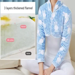 Damen The Relaxation Nook Gesundheits-Gadgets|Gesundheits- Und Entspannungstools-Doppelseitige Winterjacke - Schulterstütze Rückenwärmer