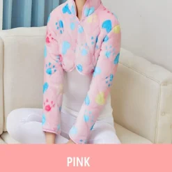 Damen The Relaxation Nook Gesundheits-Gadgets|Gesundheits- Und Entspannungstools-Doppelseitige Winterjacke - Schulterstütze Rückenwärmer