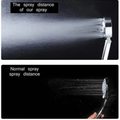 Tranquil Waters Badezimmer|Küche & Esszimmer-Doppelseitiger Hochdruck-Duschkopf – Seifenspender-Design