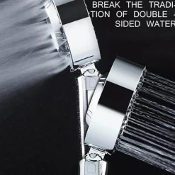 Tranquil Waters Badezimmer|Küche & Esszimmer-Doppelseitiger Hochdruck-Duschkopf – Seifenspender-Design