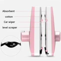 The Decor Haven Gadgets Für Zuhause-Doppelseitiger magnetischer Fensterreiniger – verstellbares Werkzeug für einfaches Reinigen