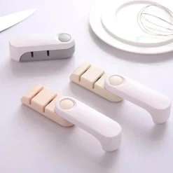 The Culinary Kit Küche & Esszimmer-Doppelt faltbarer Messerschärfer – kompaktes Küchenwerkzeug