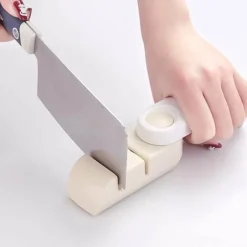 The Culinary Kit Küche & Esszimmer-Doppelt faltbarer Messerschärfer – kompaktes Küchenwerkzeug