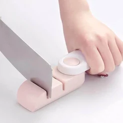 The Culinary Kit Küche & Esszimmer-Doppelt faltbarer Messerschärfer – kompaktes Küchenwerkzeug