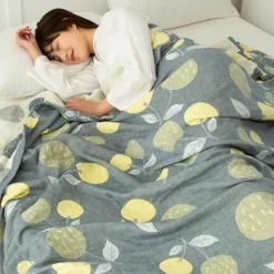 Wrap u0026 Relax Bettzeug-Doppelte Baumwolldecke - Weiche, atmungsaktive Bettdecke