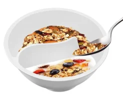 The Decor Haven Küche & Esszimmer-Doppelte Servierschüsseln mit Griff - Kreative separate Schale