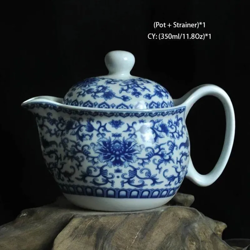 Feast u0026 Flair Küche & Esszimmer-Drachen-Porzellan-Teekannen-Set – Kung-Fu-Puer-Oolong-Teegeschirr