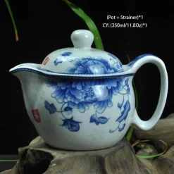 Feast u0026 Flair Küche & Esszimmer-Drachen-Porzellan-Teekannen-Set – Kung-Fu-Puer-Oolong-Teegeschirr