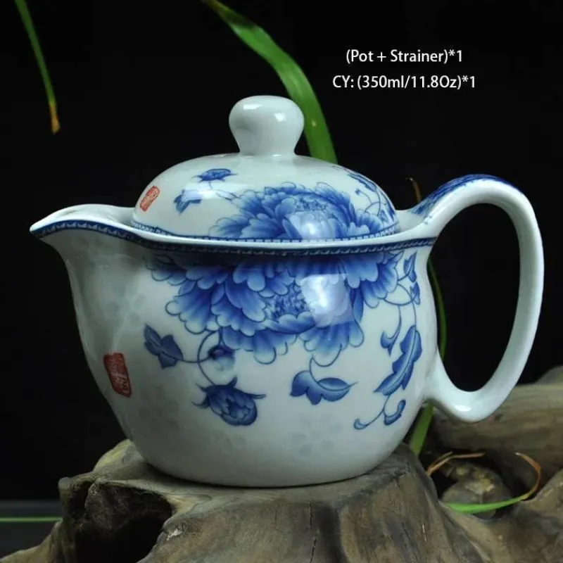 Feast u0026 Flair Küche & Esszimmer-Drachen-Porzellan-Teekannen-Set – Kung-Fu-Puer-Oolong-Teegeschirr