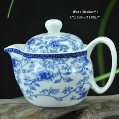 Feast u0026 Flair Küche & Esszimmer-Drachen-Porzellan-Teekannen-Set – Kung-Fu-Puer-Oolong-Teegeschirr