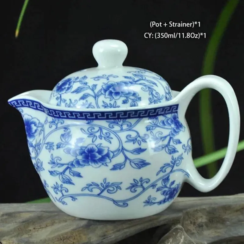 Feast u0026 Flair Küche & Esszimmer-Drachen-Porzellan-Teekannen-Set – Kung-Fu-Puer-Oolong-Teegeschirr