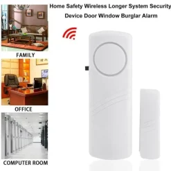 Comfort u0026 Style Gadgets Für Zuhause-Drahtloser Alarm mit magnetischem Bewegungssensor – Sicherheitssystem für Zuhause