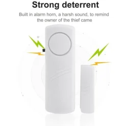 Comfort u0026 Style Gadgets Für Zuhause-Drahtloser Alarm mit magnetischem Bewegungssensor – Sicherheitssystem für Zuhause