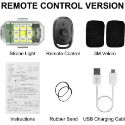 Wild u0026 Free Gear Autozubehör|Automobilindustrie-Drahtloser Blinker mit Fernbedienung - Antikollisions-Sicherheitslicht