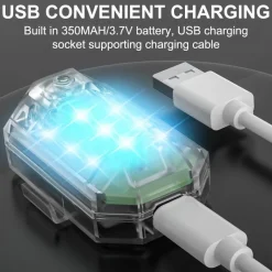 Wild u0026 Free Gear Autozubehör|Automobilindustrie-Drahtloser Blinker mit Fernbedienung - Antikollisions-Sicherheitslicht