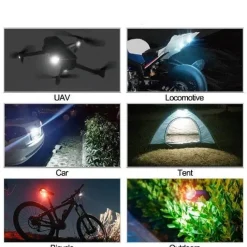 Wild u0026 Free Gear Autozubehör|Automobilindustrie-Drahtloser Blinker mit Fernbedienung - Antikollisions-Sicherheitslicht