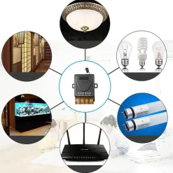 The Decor Haven Heimwerkzeuge|Gadgets Für Zuhause-Drahtloser Relaisschalter - Smart Home Automation Fernbedienungsmodul