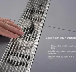 The Blissful Bath Badezimmer-Drain Hair Catcher - Shower Floor Mesh Filter for Protection