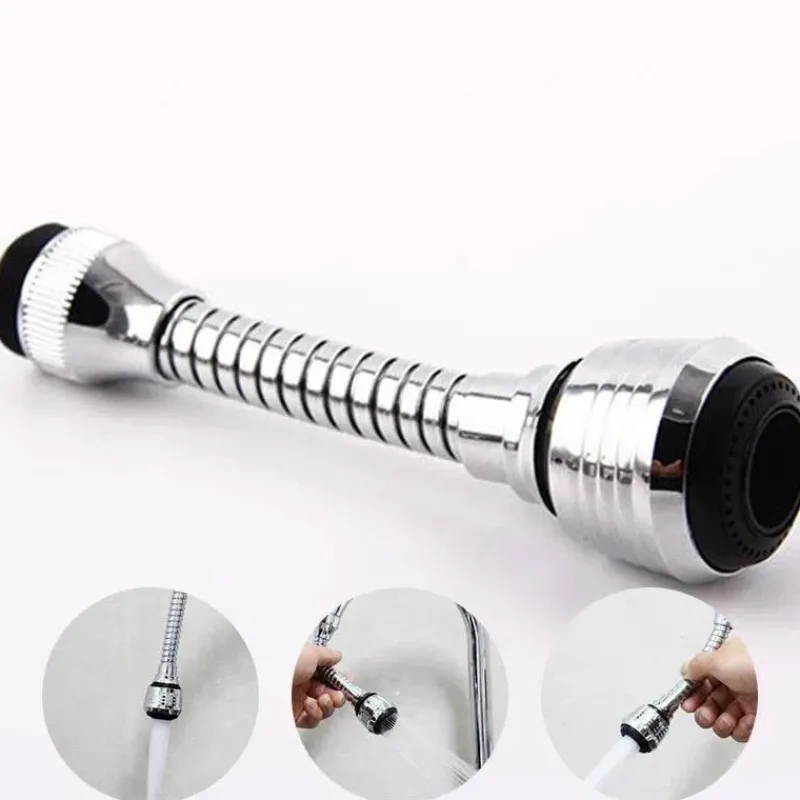 Tom Küche & Esszimmer-Drehbare Küchenhahnverlängerung mit Wasserfilter – ideal für den Einsatz zu Hause und im Badezimmer