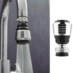 Tom Küche & Esszimmer-Drehbare Küchenhahnverlängerung mit Wasserfilter – ideal für den Einsatz zu Hause und im Badezimmer