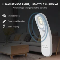 Comfort u0026 Style Beleuchtung-Drehbare LED-Wandleuchte mit Bewegungsmelder – Energieeffiziente Beleuchtung