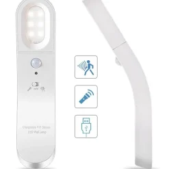 Comfort u0026 Style Beleuchtung-Drehbare LED-Wandleuchte mit Bewegungsmelder – Energieeffiziente Beleuchtung