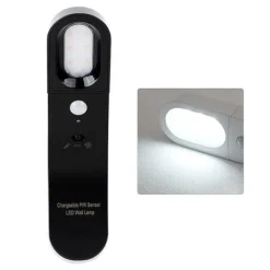 Comfort u0026 Style Beleuchtung-Drehbare LED-Wandleuchte mit Bewegungsmelder – Energieeffiziente Beleuchtung