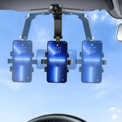 Wild u0026 Free Gear Autozubehör|Automobilindustrie-Drehbarer Autotelefonhalter - Sonnenblenden-Cliphalterung